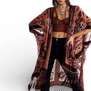FREE PEOPLE Nightbird Kimono